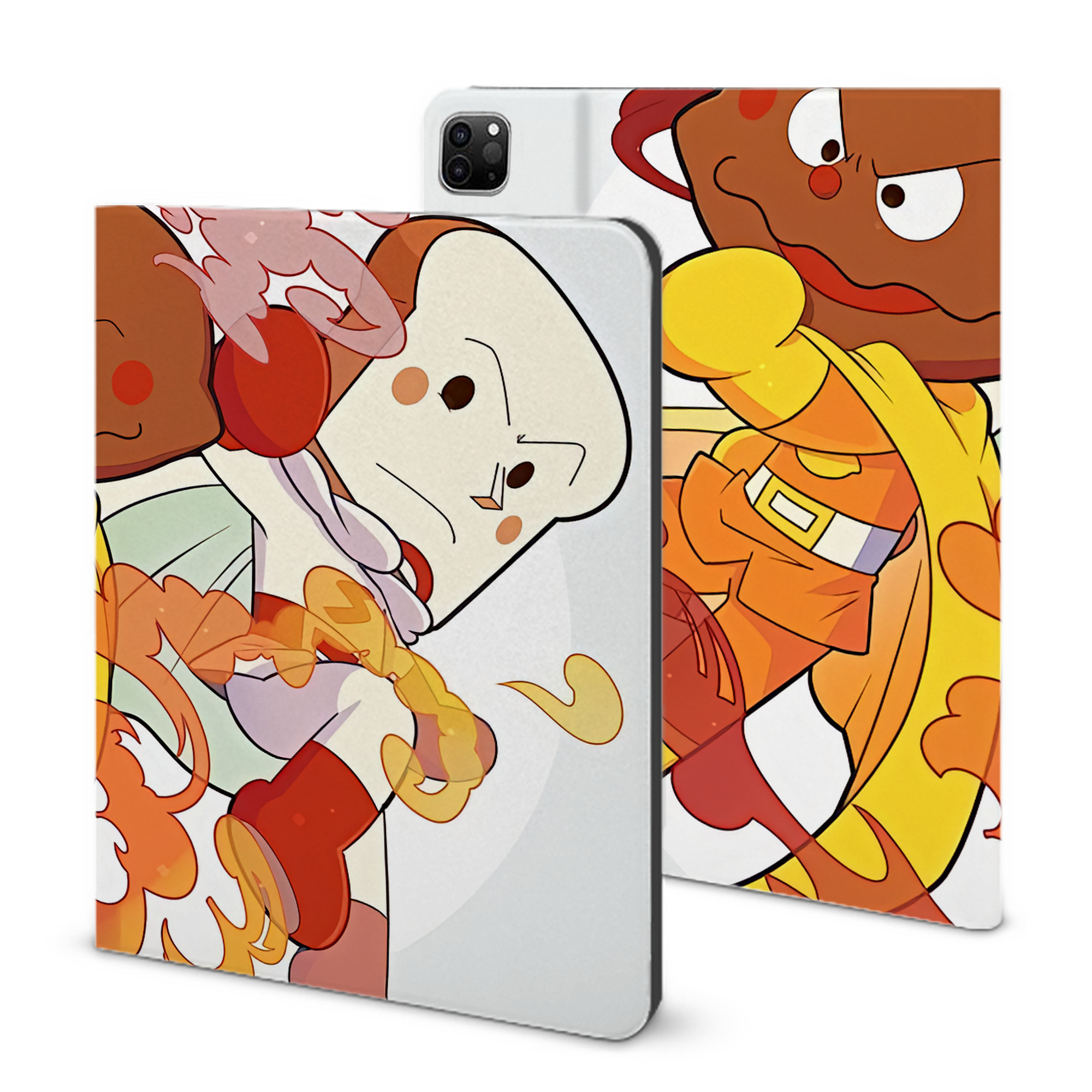 （画像用） アンパンマン Anpanman IPad ケース ブック型 PUレザー TPU 耐衝撃 軽量 薄型 ペン収納なし 全面保護 IPad 各モデル対応